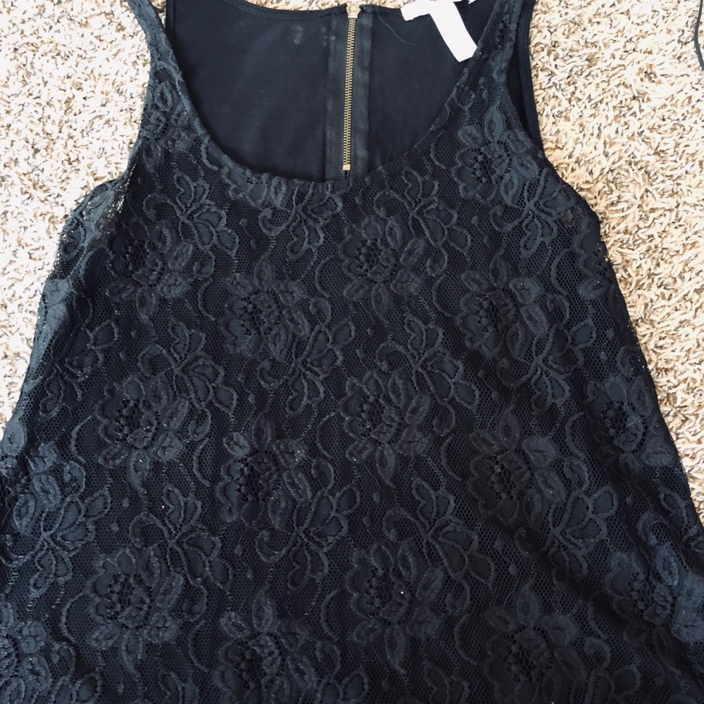 Lace tank top